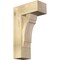 Ekena Millwork Olympic Block Rough Sawn Bracket w/ Offset Brace, Douglas Fir, 8"W x 18"D x 30"H BKT0806X18X30OLY05RDF - alternate 1